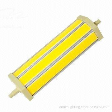 15W COB R7S LED Lamp, 85 to 265V Input Voltage and 50,000-hour Lifetime